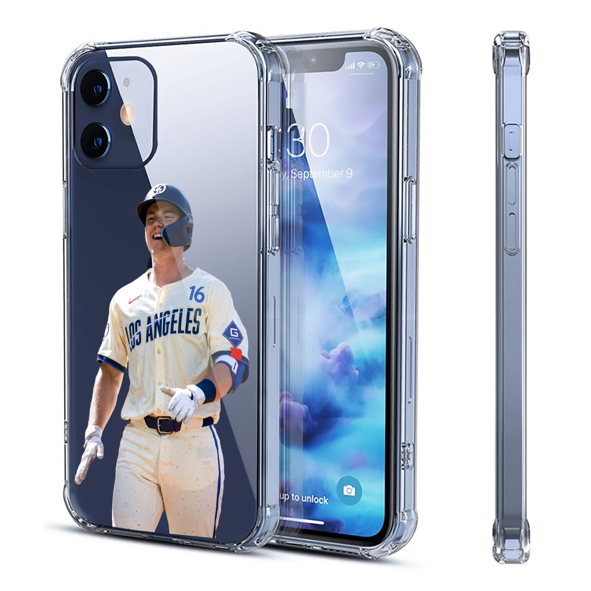  Clear IPhone 12 Case – Soft TPU With UV Print – Enhanced Drop Protection, Precise Fit, Anti-Fingerprint, Customizable Design, Scratch-Resistant, Yellow-Resistant